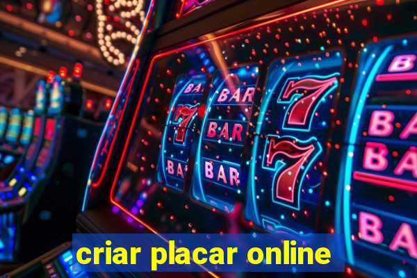 criar placar online